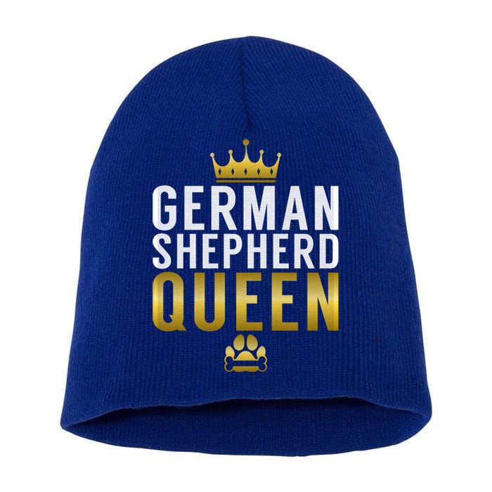 Ger Shepherd Queen Ger Shepherd Mom Cool Gift Short Acrylic Beanie