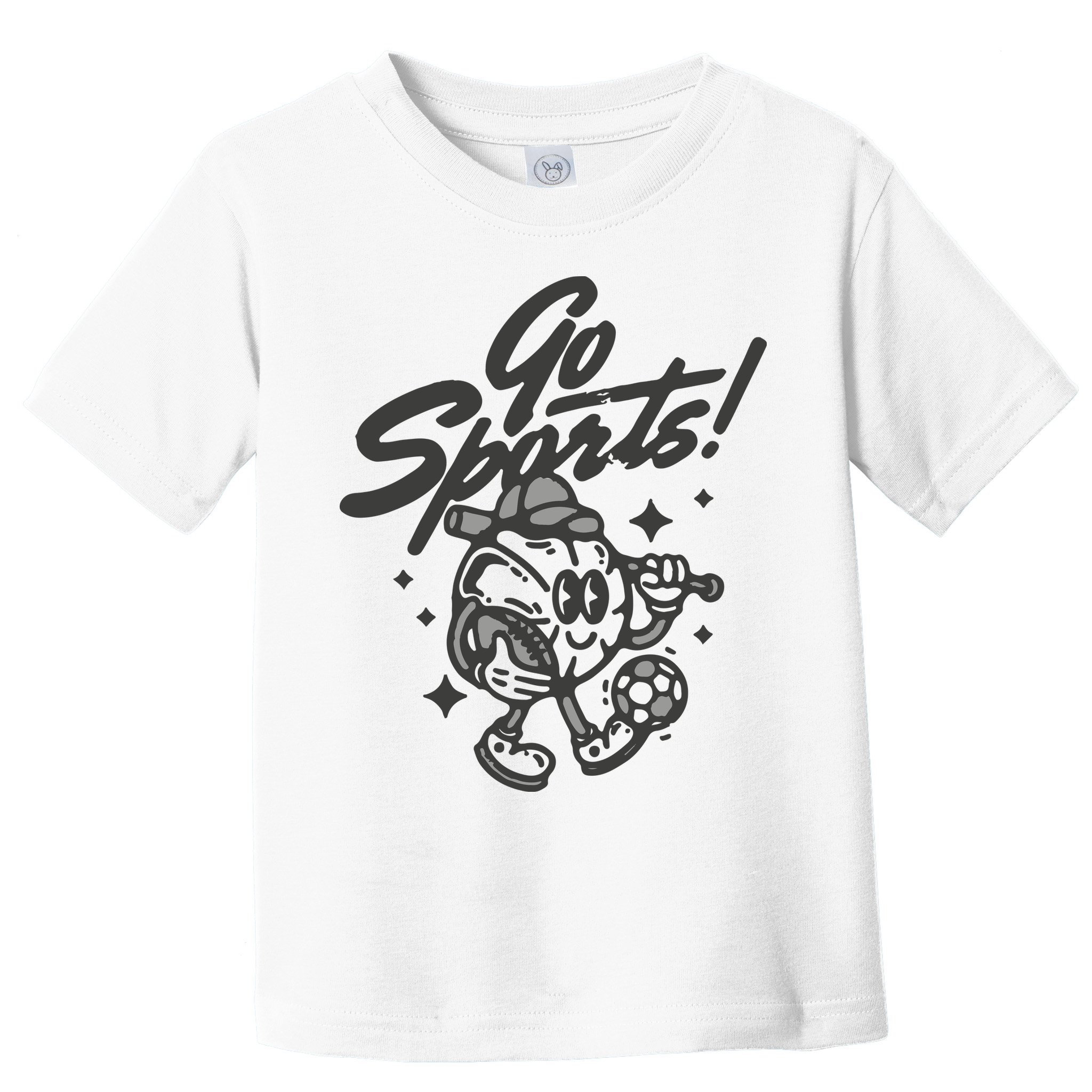 Go Sports Retro Football Game Day Toddler T-Shirt