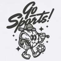 Go Sports Retro Football Game Day Women's V-Neck T-Shirt