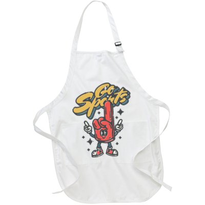 Go Sports Retro Football Game Day Apron