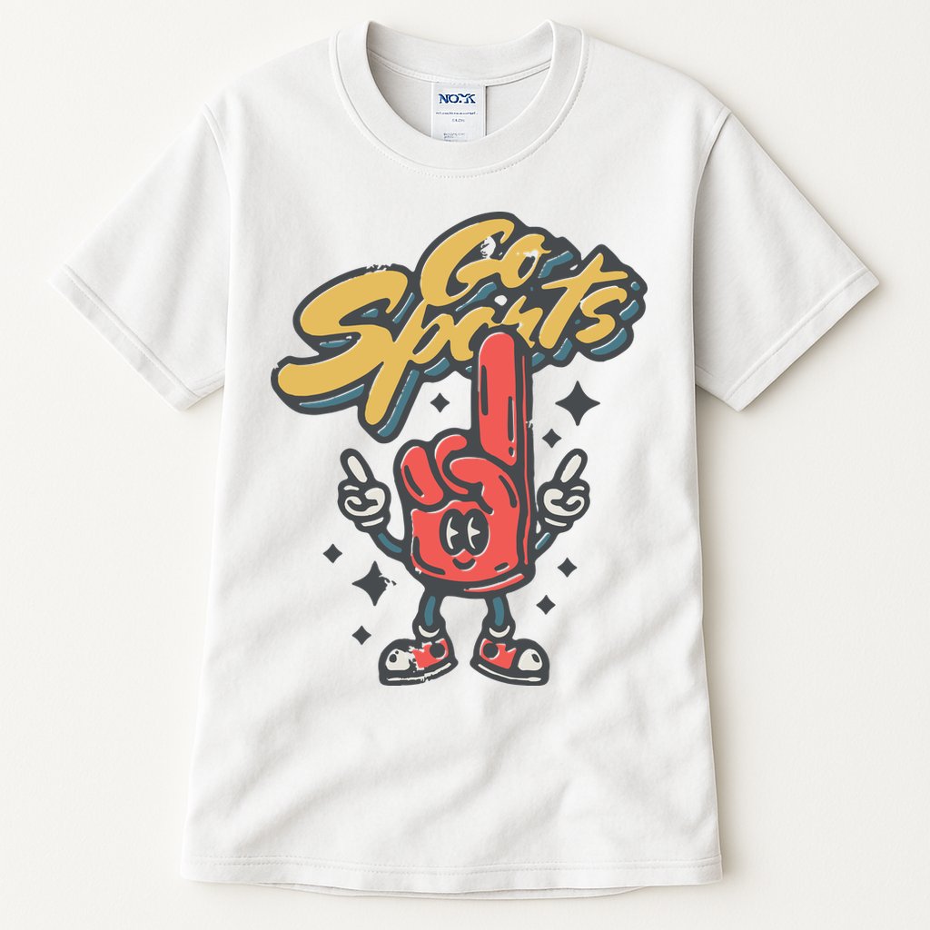 Go Sports Retro Football Game Day Tall T-Shirt