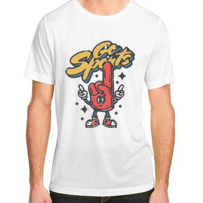 Go Sports Retro Football Game Day Adult ChromaSoft Performance T-Shirt