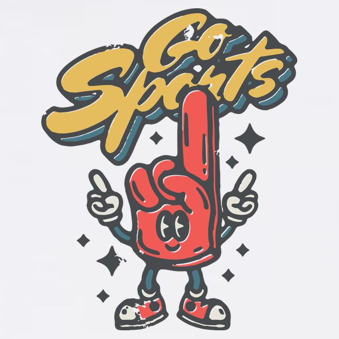 Go Sports Retro Football Game Day Women's V-Neck T-Shirt