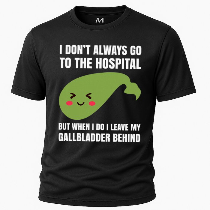 Gallbladder Surgery Removal Recovery Cooling Performance Crew T-Shirt