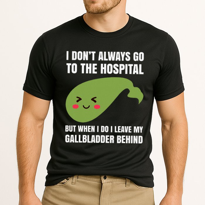 Gallbladder Surgery Removal Recovery Cooling Performance Crew T-Shirt