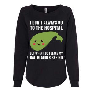 Gallbladder Surgery Removal Recovery Womens California Wash Sweatshirt