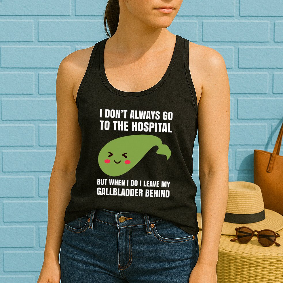 Gallbladder Surgery Removal Recovery Womens Tank Top