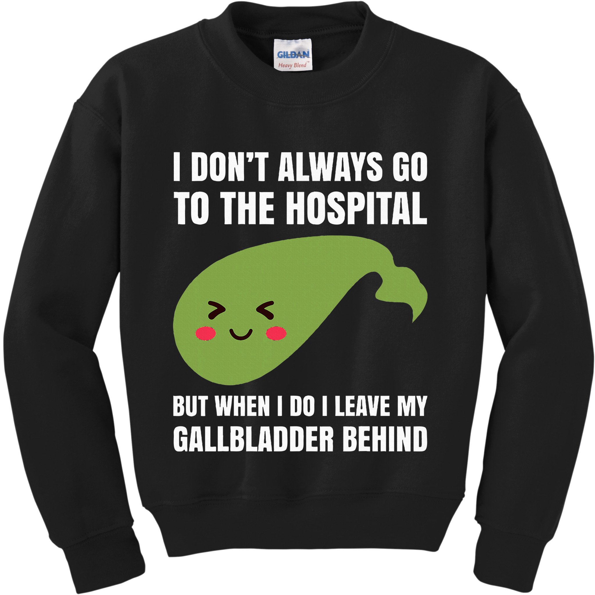Gallbladder Surgery Removal Recovery Kids Sweatshirt