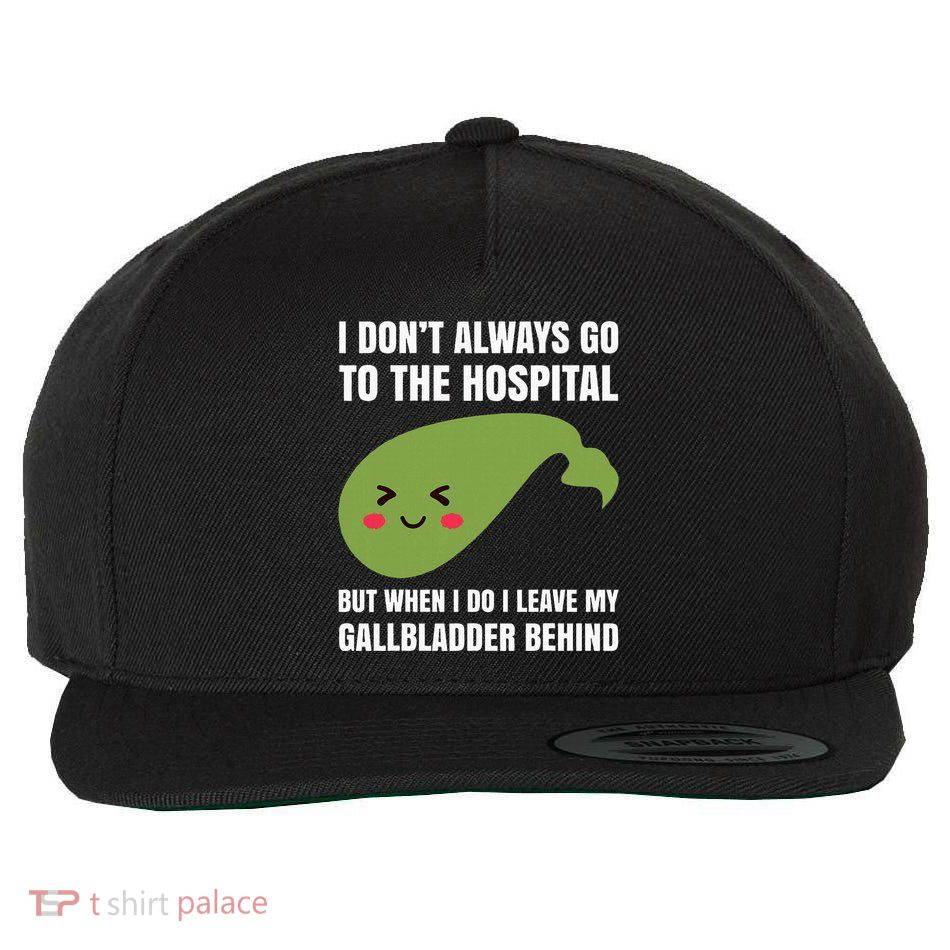 Gallbladder Surgery Removal Recovery Wool Snapback Cap