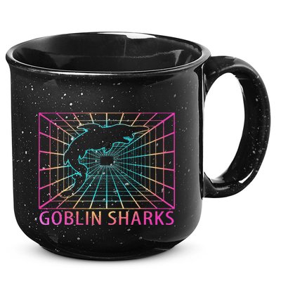 Goblin Sharks Retro Gift 15oz Campfire Ceramic Mug
