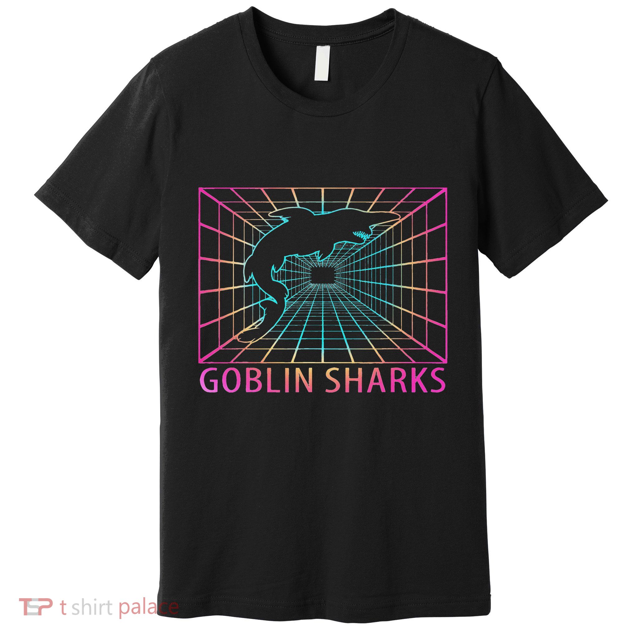 Goblin Sharks Retro Gift Premium T-Shirt