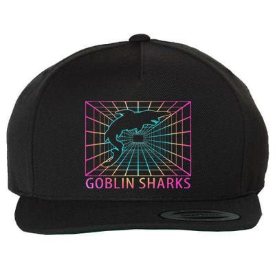 Goblin Sharks Retro Gift Wool Snapback Cap