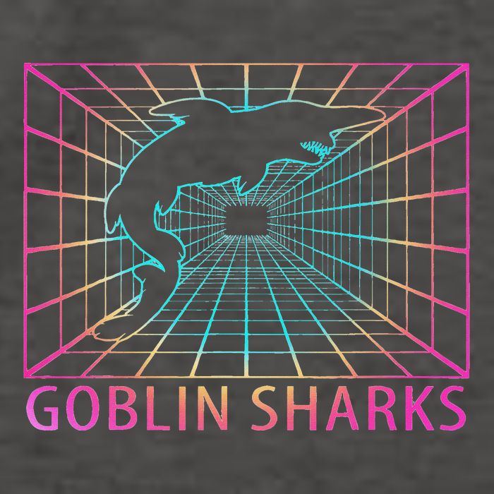 Goblin Sharks Retro Gift Vector Backpack