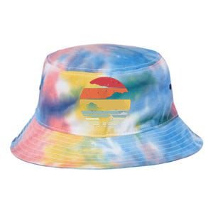 Goat Shirts Retro Style Goat Tie Dye Newport Bucket Hat