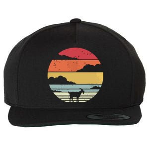 Goat Shirts Retro Style Goat Wool Snapback Cap