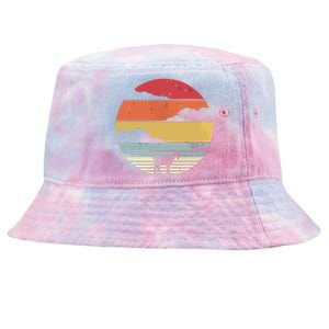 Goat Shirts Retro Style Goat Tie-Dyed Bucket Hat