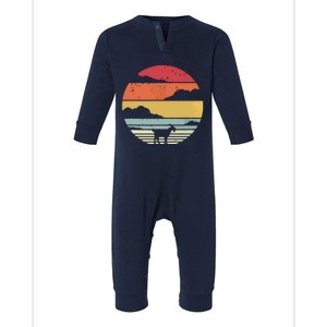 Goat Shirts Retro Style Goat Infant Fleece One Piece