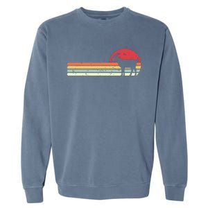 Goat Shirts Retro Style Garment-Dyed Sweatshirt