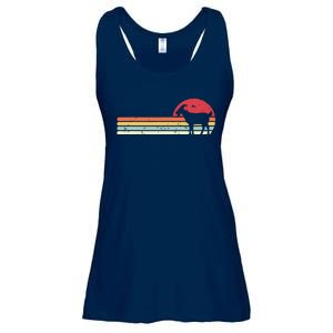 Goat Shirts Retro Style Ladies Essential Flowy Tank