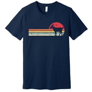 Goat Shirts Retro Style Premium T-Shirt