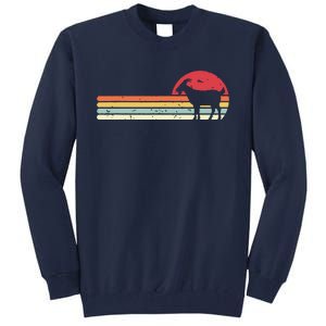 Goat Shirts Retro Style Tall Sweatshirt