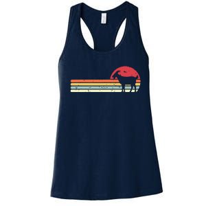 Goat Shirts Retro Style Women's Racerback Tank