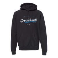 Grindelwald Switzerland Retro T Premium Hoodie