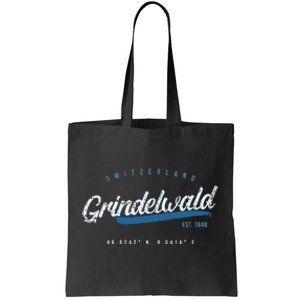 Grindelwald Switzerland Retro T Tote Bag