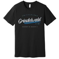 Grindelwald Switzerland Retro T Premium T-Shirt