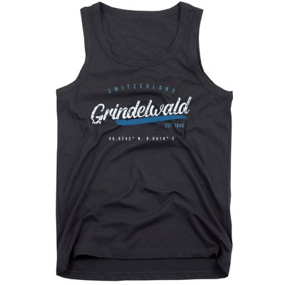 Grindelwald Switzerland Retro T Tank Top