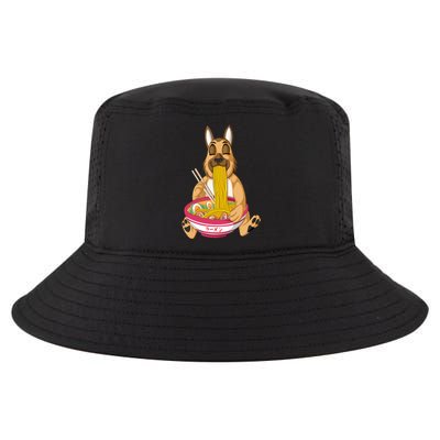 German Shepherd Ramen Cool Comfort Performance Bucket Hat