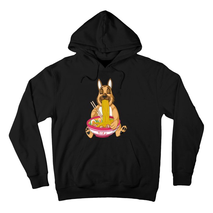 German Shepherd Ramen Hoodie