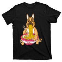 German Shepherd Ramen T-Shirt