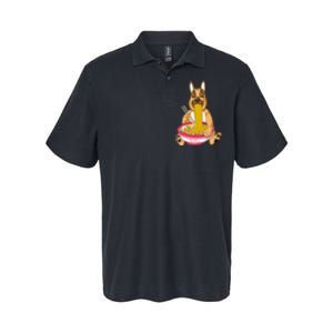 German Shepherd Ramen Softstyle Adult Sport Polo