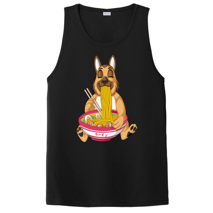 German Shepherd Ramen PosiCharge Competitor Tank