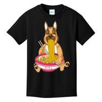 German Shepherd Ramen Kids T-Shirt