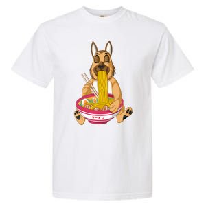 German Shepherd Ramen Garment-Dyed Heavyweight T-Shirt