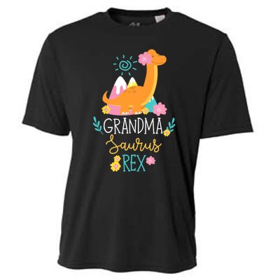 Grandma Saurus Rex Funny Dinosaur Wo Cooling Performance Crew T-Shirt