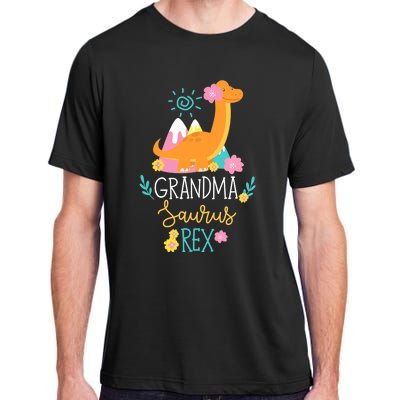 Grandma Saurus Rex Funny Dinosaur Wo Adult ChromaSoft Performance T-Shirt