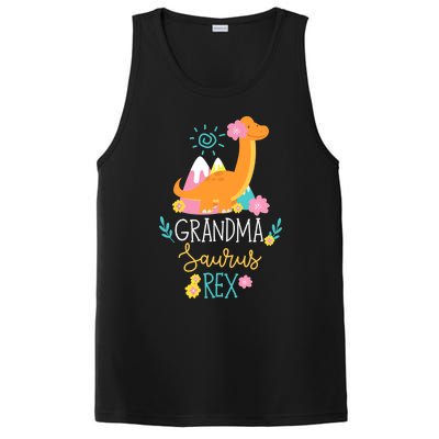 Grandma Saurus Rex Funny Dinosaur Wo PosiCharge Competitor Tank