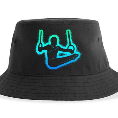 Gymnastics Sports Rings Gymnast Sustainable Bucket Hat