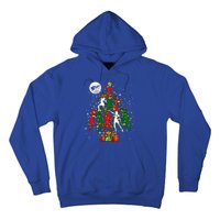 Group Santa Reindeer Elf Dancers Dancing As Christmas Tree Cool Gift Hoodie