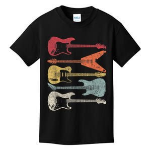 Guitar Shirt. Retro Style, Gift For Guitarist Kids T-Shirt