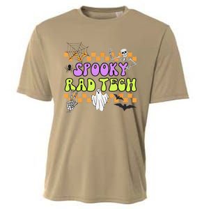 Groovy Spooky Rad Tech Retro Radiologist Halloween XRay Tech Gift Cooling Performance Crew T-Shirt