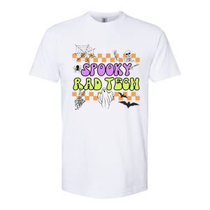 Groovy Spooky Rad Tech Retro Radiologist Halloween XRay Tech Gift Softstyle CVC T-Shirt