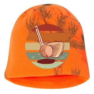 Golf Sunset Retro Kati - Camo Knit Beanie