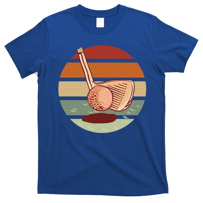 Golf Sunset Retro T-Shirt