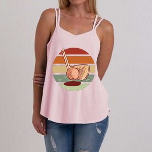 Golf Sunset Retro Women's Strappy Tank