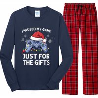 Gamer Santa Red Hat Christmas Gaming Xmas Video Games B.O.Y.S Christmas Pj Long Sleeve Pajama Set