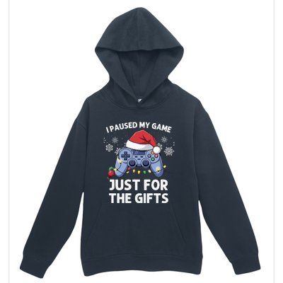 Gamer Santa Red Hat Christmas Gaming Xmas Video Games B.O.Y.S Christmas Pj Urban Pullover Hoodie